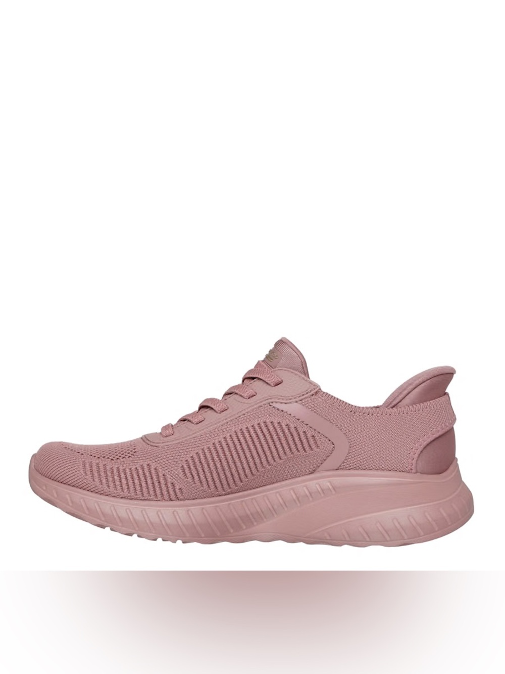 Skechers Women’s Rose Pink Knit Slip-On Sneaker